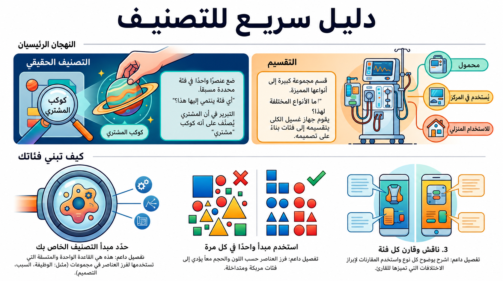 رسم معلوماتي تم إنشاؤه بواسطة NotebookLM لهذا الفصل