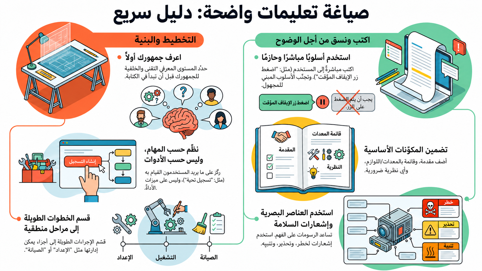 مخطط معلوماتي أُنشئ بواسطة NotebookLM لهذا الفصل