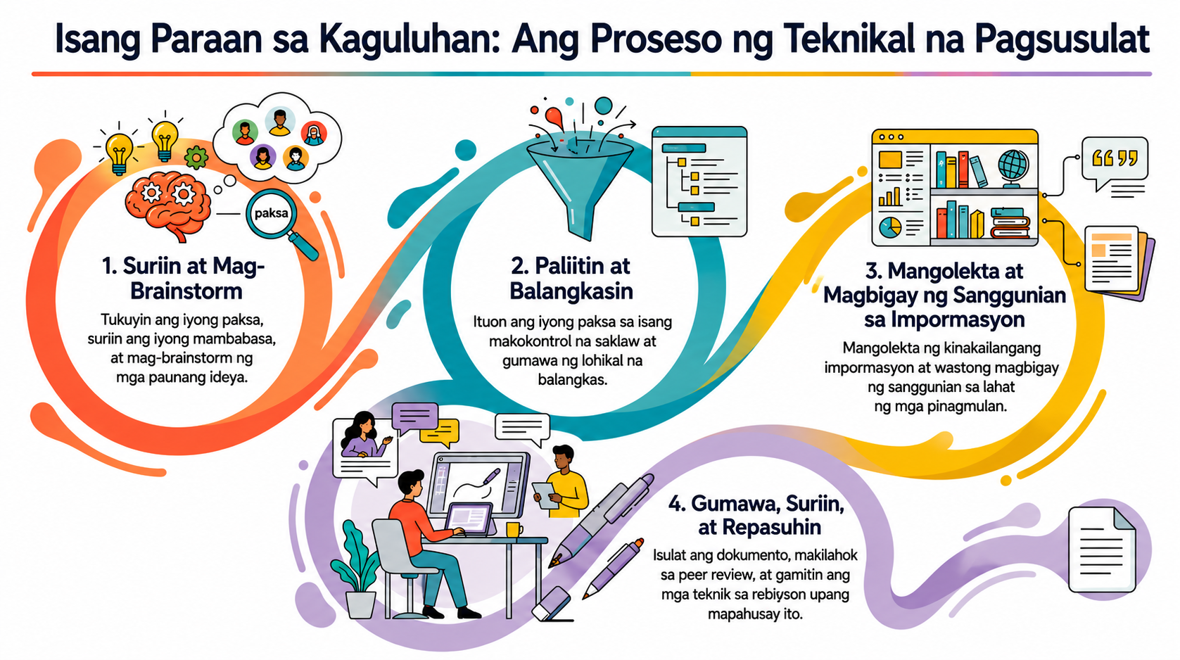 Infographic ng kabanatang ito na ginawa ng NotebookLM