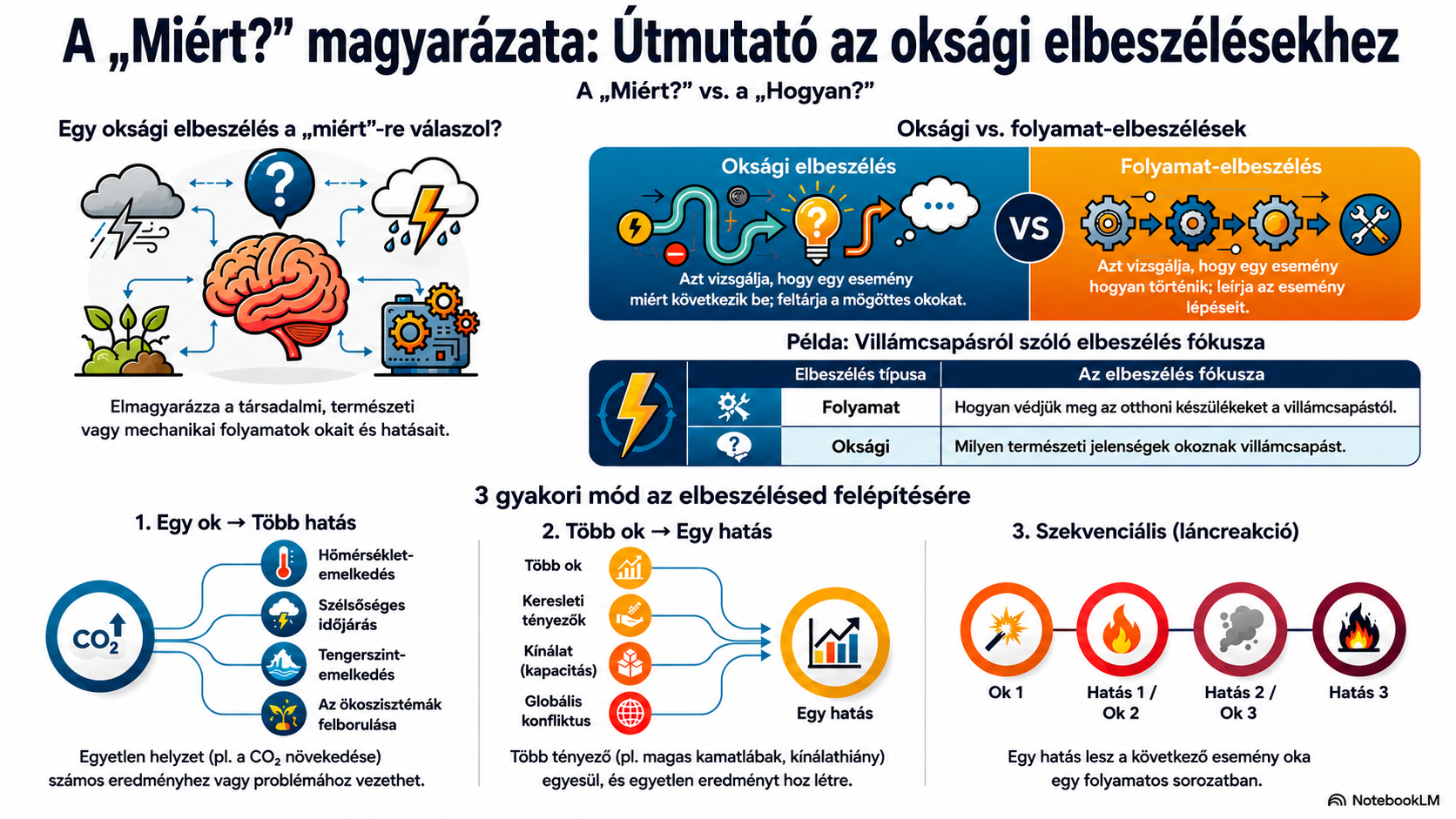 A fejezet NotebookLM által készített infografikája