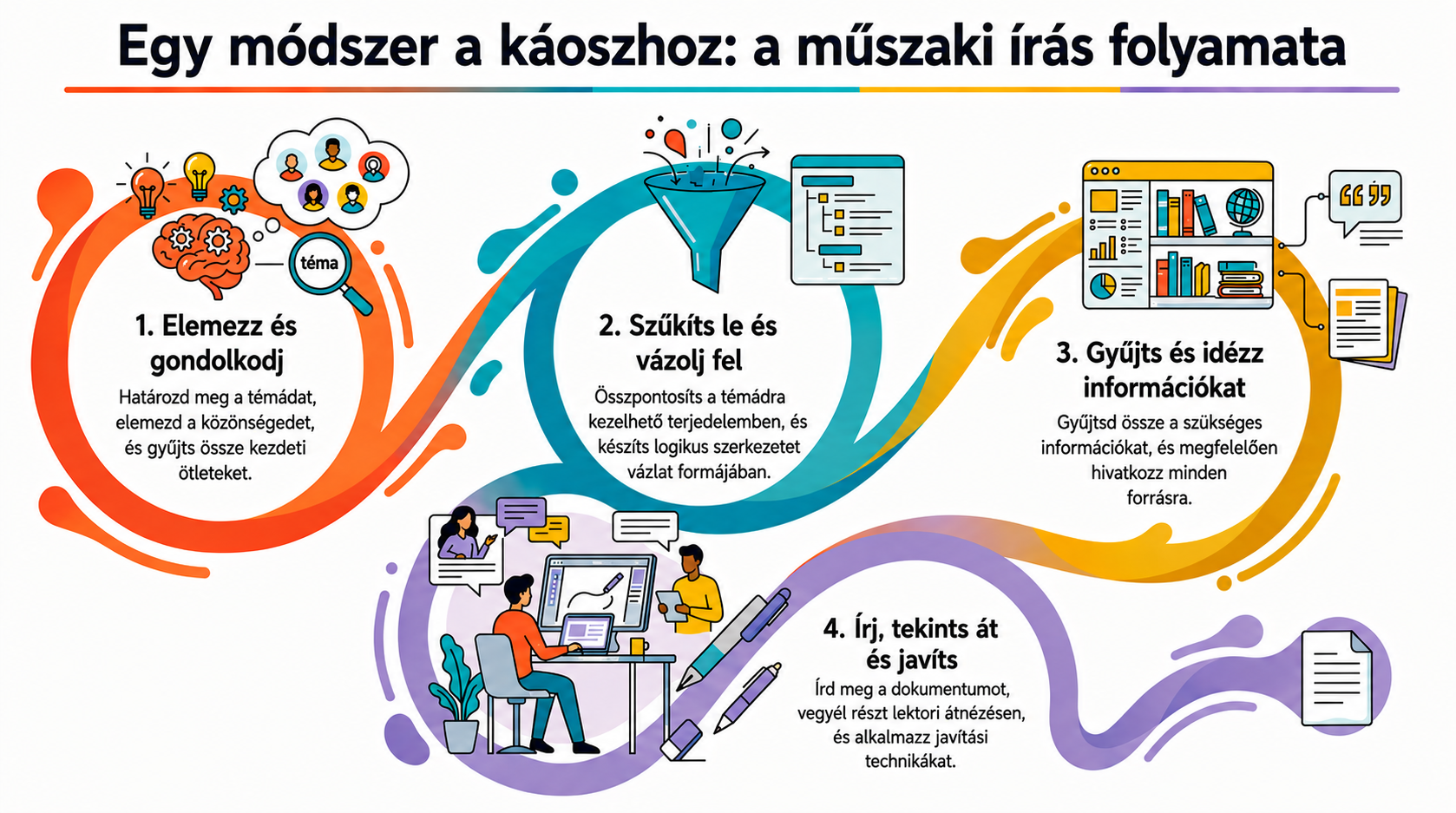 A fejezet NotebookLM által generált infografikája