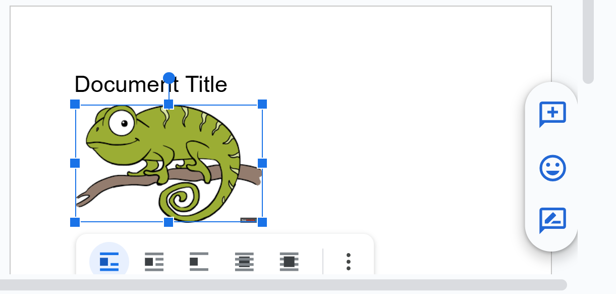 View available image settings