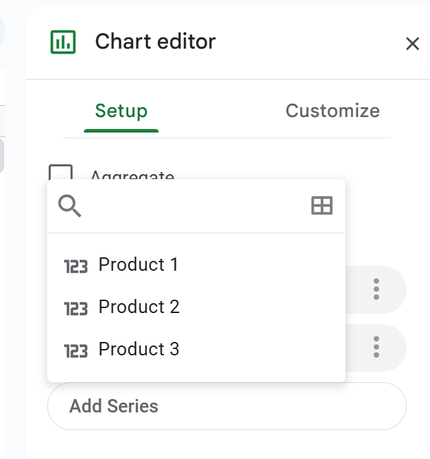  Add Series to add to the Google line chart