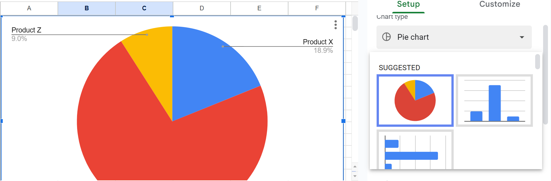  Google bar chart options