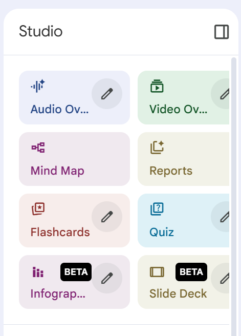 Select Infographic as the output