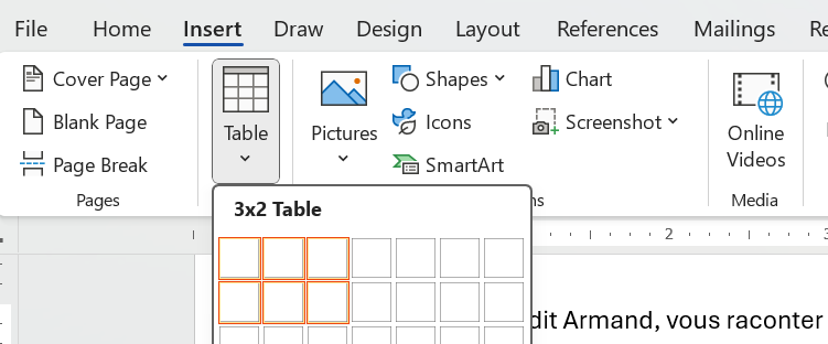 Select Table