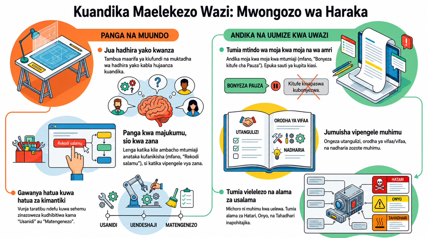 Infografu iliyotengenezwa na NotebookLM ya sura hii